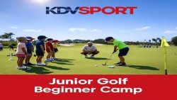 JUNIOR GOLF BEGINNER CAMP- Dec 15th -  Dec 18th- 9:00-12:00