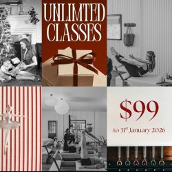 Holiday Pass Unlimited Classes to 31st Jan 2026