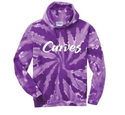 Tie Dye Hoodie-Purple