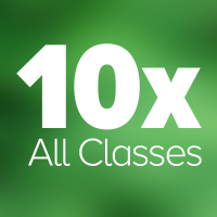 10x Visit - All Classes