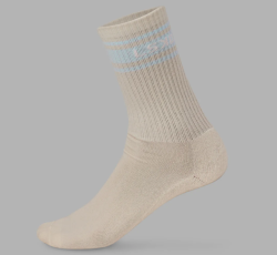 LSKD Evolved Pilates Grip Sock - Off White-Skyride