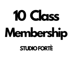 10 SESSIONS PER WEEK MEMBERSHIP